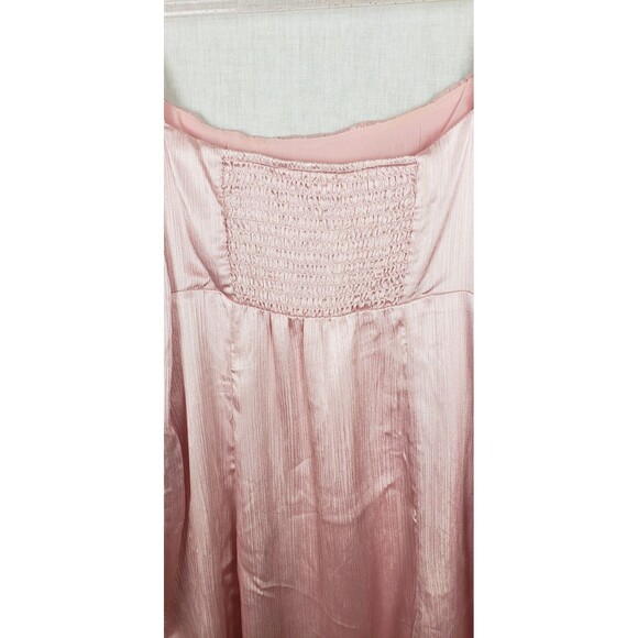 ASTR The Label Babydoll Dress M Blush Pink Shimmer Cutecore Girlhood Regencycore - Picture 3 of 7